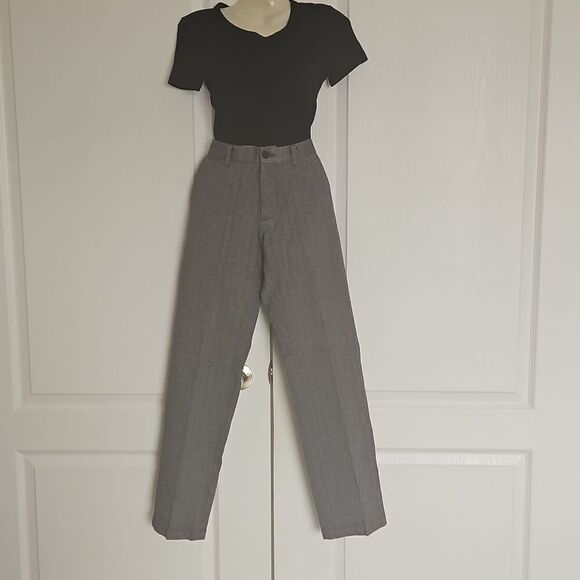 H&M Women's Bundle Short Sleeves T-Shirt & Casual Pants Gray & Black XS-30R - Picture 1 of 16